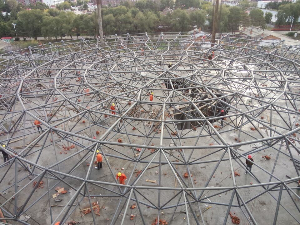 肥城全民健身中心网架